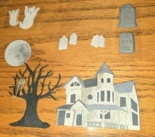 Scrapbook Card 3D Jolee Sticker Lot Halloween Christmas Snowflakes Rare Easter