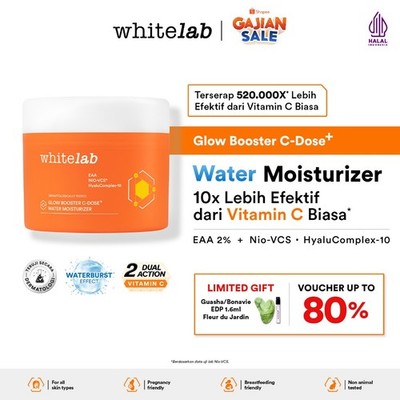 Vitamin C water gel face moisturizer 20g glow care hydrating moisturizer