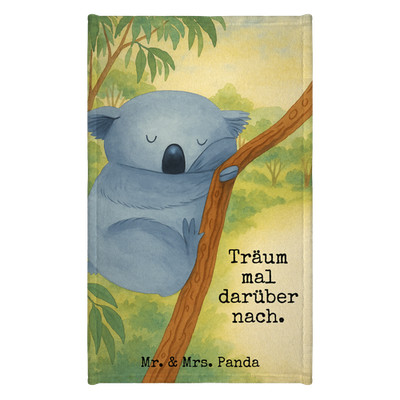 Handtuch Gäste-WC Koalabär Design - Geschenk gäste wc Bär Traumland Schlafzi..