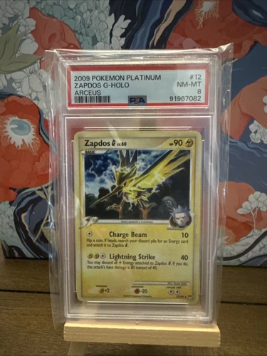Zapdos G 12/99 Arceus Holo PSA 8