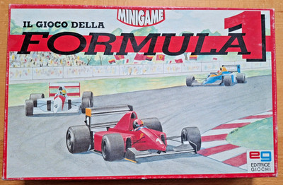 Il Gioco Della Formula 1 - Editrice Giochi - from 1996 - from the Minigame Series