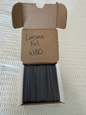 150 Random Disney Lorcana Foils - mixed sets. All sleeved