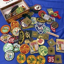 Boy Scouts Mixed Lot Vintage Badges & Patches 1950's & 1960's
