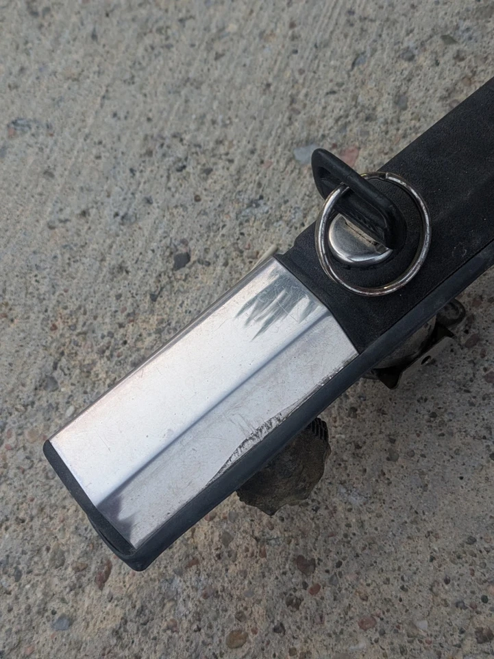 Conjunto de cerradura de pestillo de puerta trasera para vagón VOLVO 740 940 OEM mecanismo de bloqueo y llave Foto 3 de 4