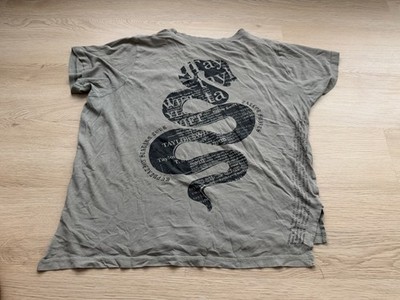 Taylor Swift Reputation Stadium Tour Snake T-Shirt Olive Green Oversize Unisex L