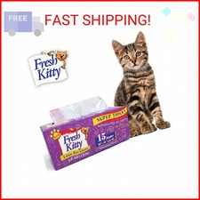 15 Count Fresh Kitty Litter Box Liners Super Thick, Durable, Easy Clean Up Jumbo