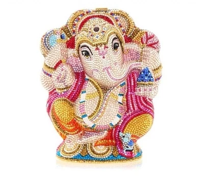Judith Leiber Couture Collector’s Edition Ganesh Shri Clutch Bag - Image 1 of 4