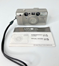 Minolta Freedom Zoom 115 35mm Film Point and Shoot Camera