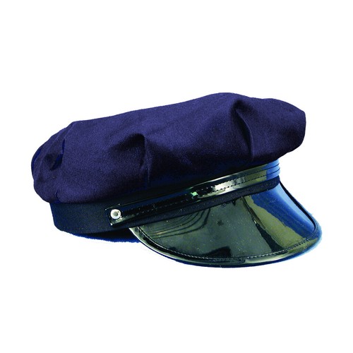 Navy Blue Chauffeur Hat Chauffer Taxi 