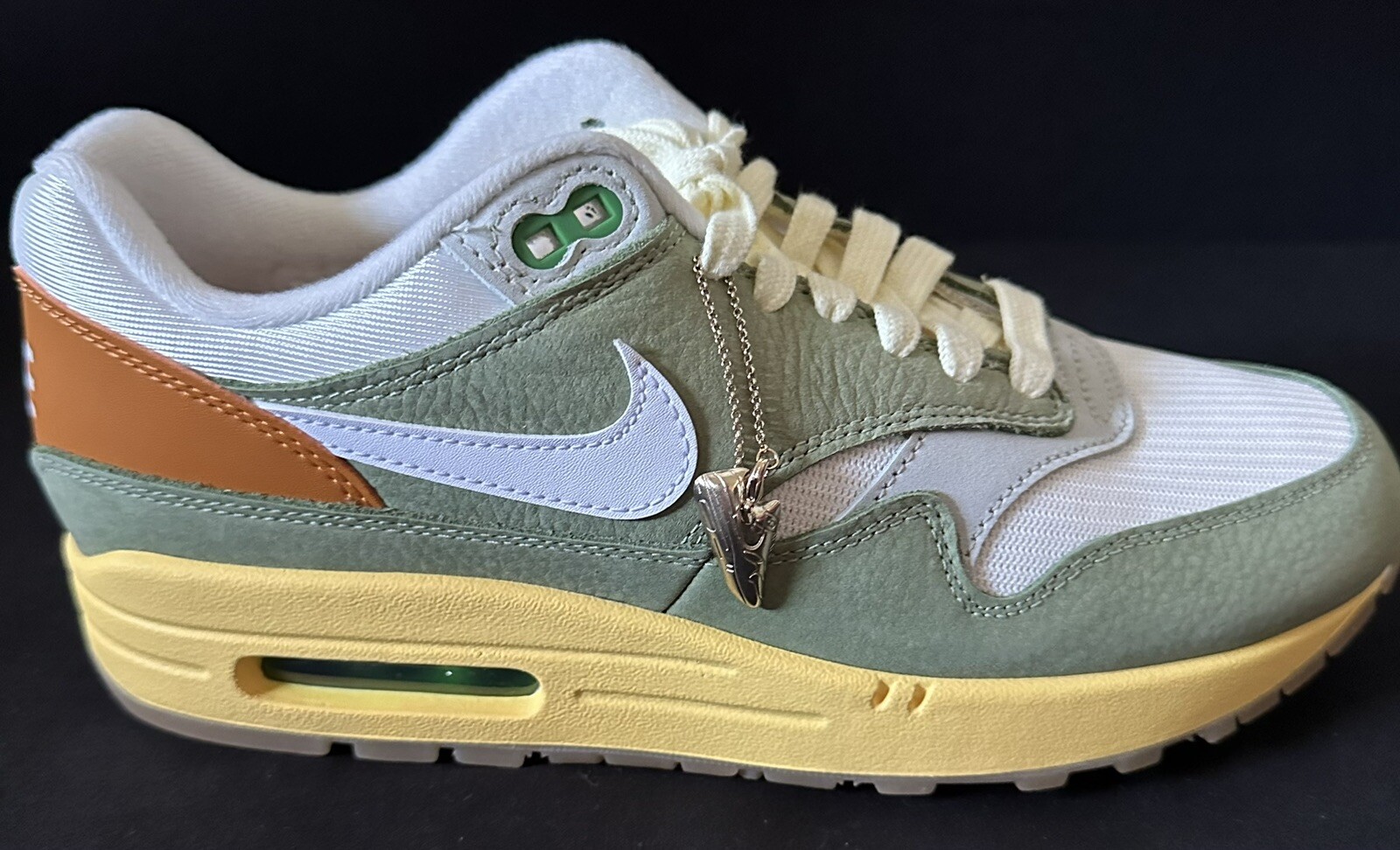 Nike Air Max 1 Think Tank Oil Green Design By Japan Women Size Multi FD0395-386