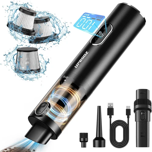 Handheld Vacuum Cordless,  Portable Car Vacuum, 14000PA Powerful Suction Vacuum 