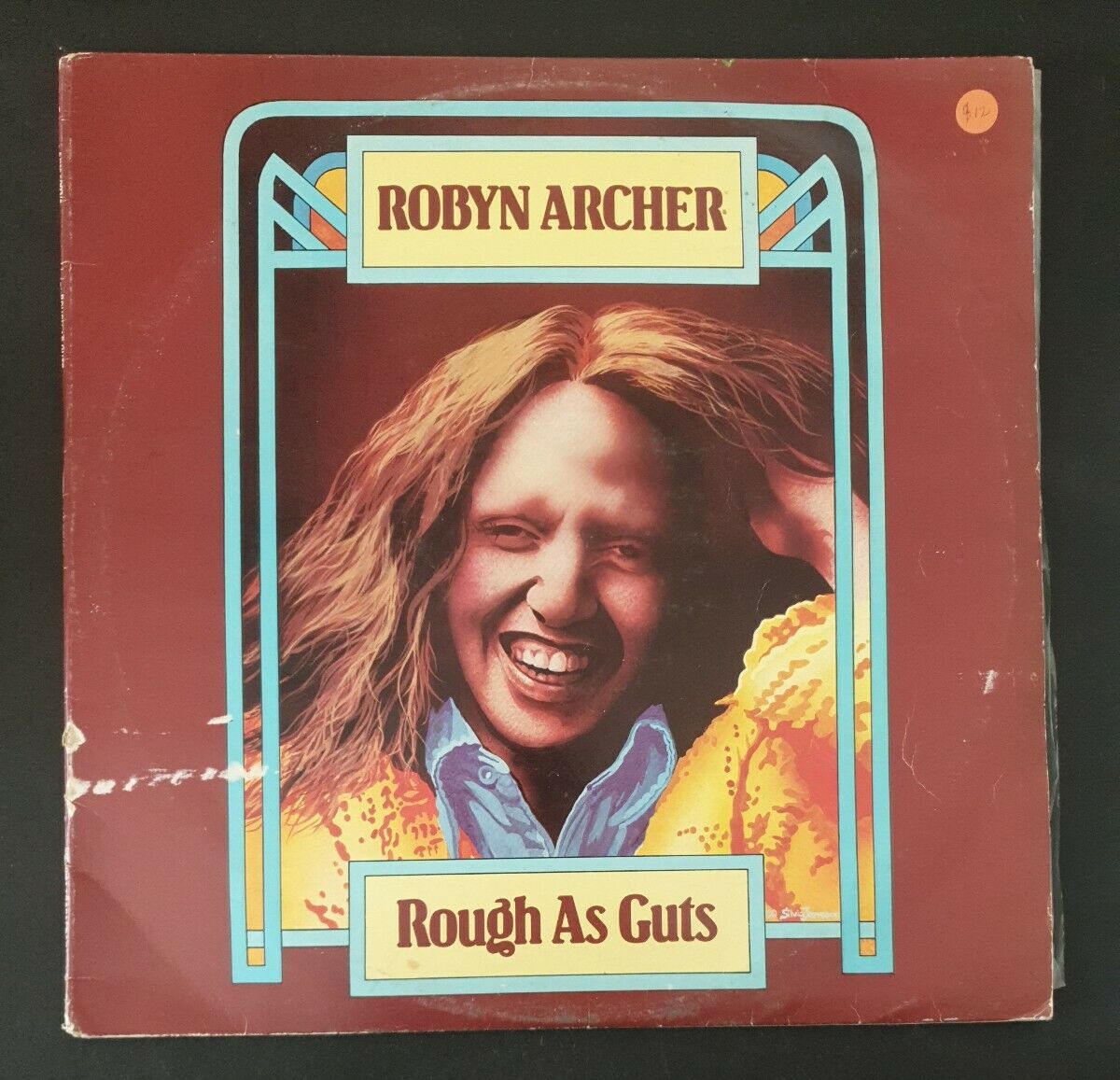 ROBYN ARCHER - 'Rough As Guts' 12" Double Vinyl LP Record