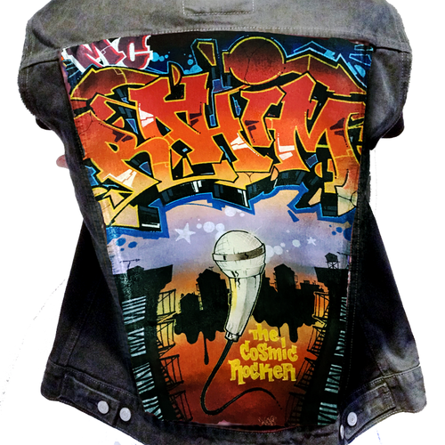 Graffiti Hand Painted Denim Jacket your 