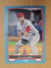 2012 Bowman Draft Picks and Prospects - Blue #BDP46 R.J. Alvarez /500