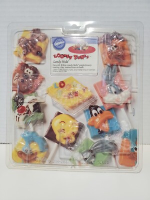 WILTON CANDY MOLD LOONEY TUNES ROAD RUNNER COYOTE BUGS DAFFY TWEETY WARNER 1994