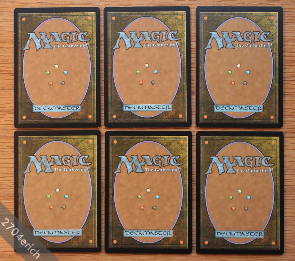 Set of Garbage Elemental (All 6 Versions) A B C D E F *NM* Magic MTG Unstable - Image 2 of 2