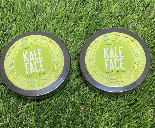 Perfectly Posh Kale Face Fresh Mask 2 oz New / Sealed Lot of 2 eBay
