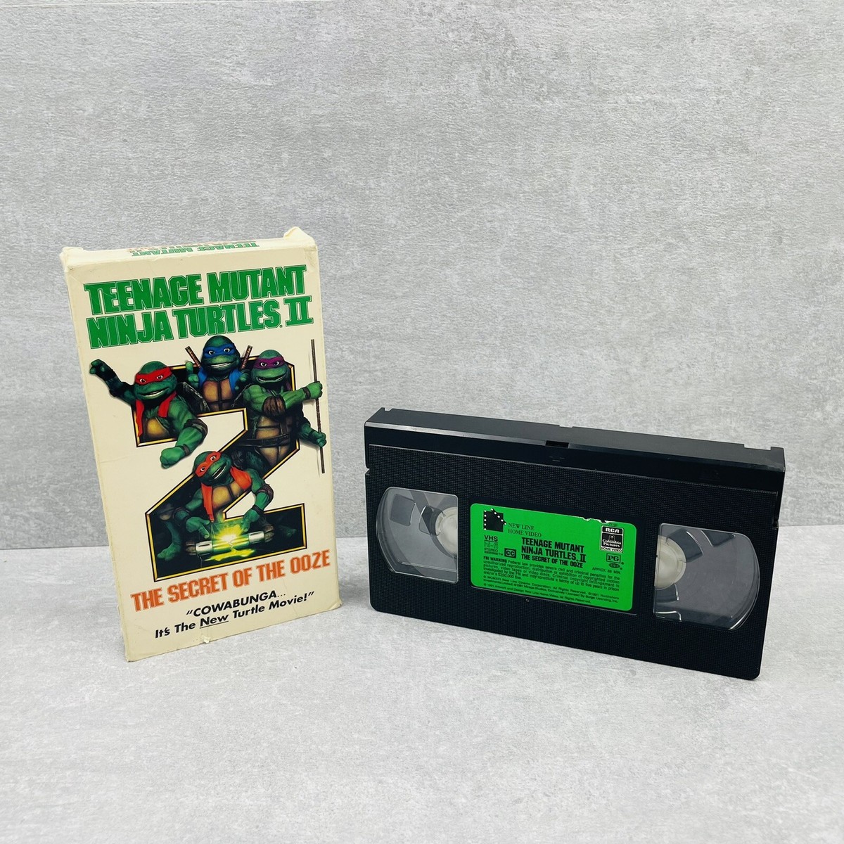 Teenage Mutant Ninja Turtles 2 - The Secret of the Ooze (VHS, 1991