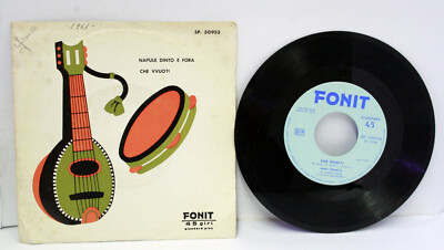 NINO TARANTO NAPULE DINTO E FORA CHE VVUO 45 GIRI VINILE GB3 67289