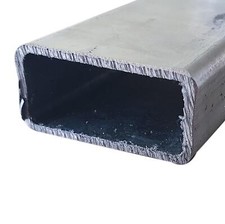 (53,00€/m) Tubo Acciaio 120x60x3mm Tubo Quadrato Zincato Rettangolare 100-2000mm