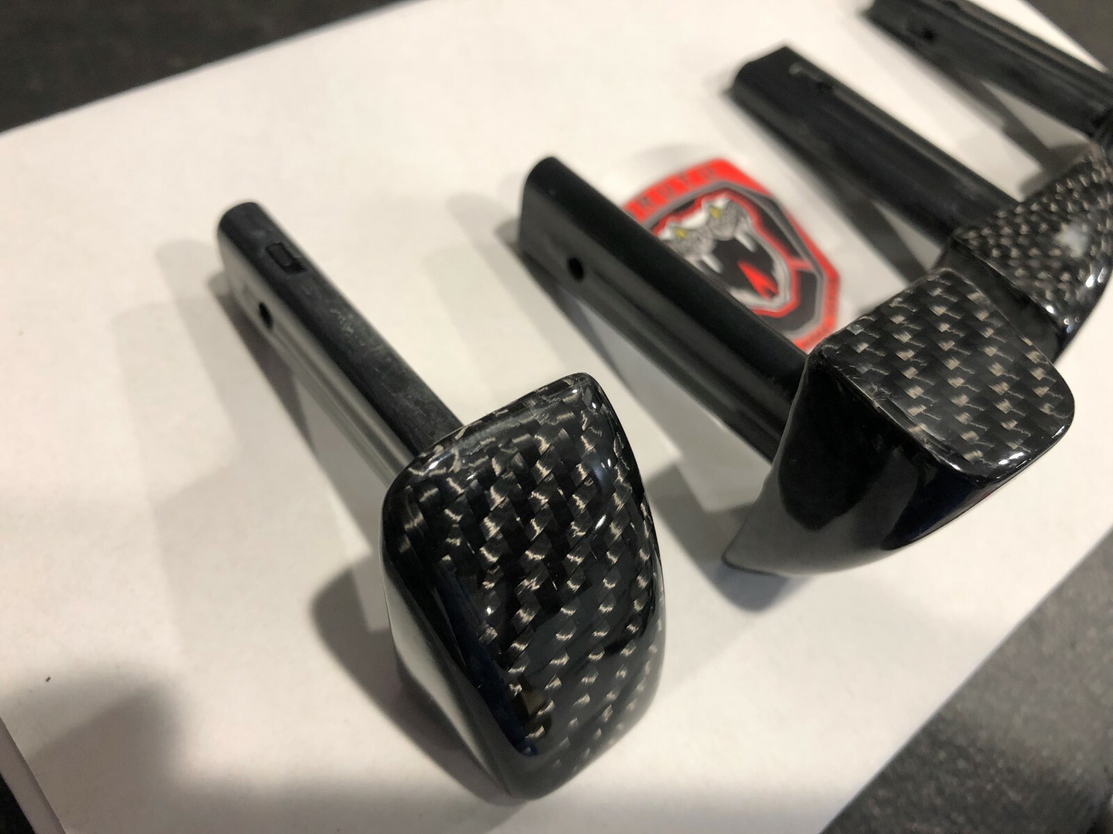 MASERATI GRANCABRIO/GRANTURISMO CARBON FIBER SEAT RELEASE SET (04 PCS)