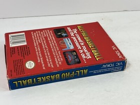 All Pro Basketball NES CIB Complete Nintendo Game Box Manual Sleeve Styrofoam