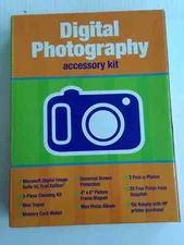 Digital Camera Photography Accessory Kit Cleaner Tripod Snapfish Magnet