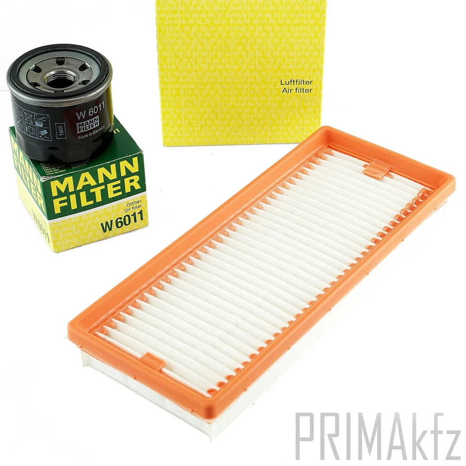 Inspektionspaket MANN ÖL- LUFTFILTER FEBI POLLENFILTER BOSCH ZÜNDKERZEN SMART - Bild 2 von 4