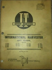 International Harvester Tractor 706 756 806 1206 21456 Shop Service Manual I&T
