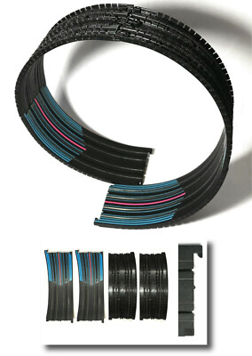 4pc 1982 Aurora AFX Speed-Lok Slot Car LOOP the LOOP 360 TRACK 2558 Laser 2000