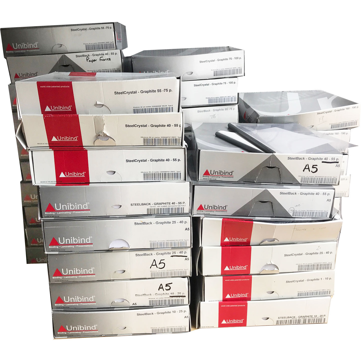 Unibind S225 Thermal Cover Binding Machine With 2,200+ GraphiteSteel