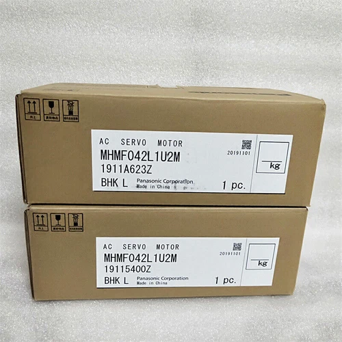 1 Stück Neu im Karton Panasonic MHMF042L1V2M AC-Servomotor MHMF042L1V2M - Bild 1 von 3