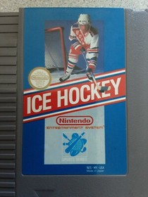 SOLO CARTUCHO probado Ice Hockey (Nintendo Entertainment Systems NES 1988)