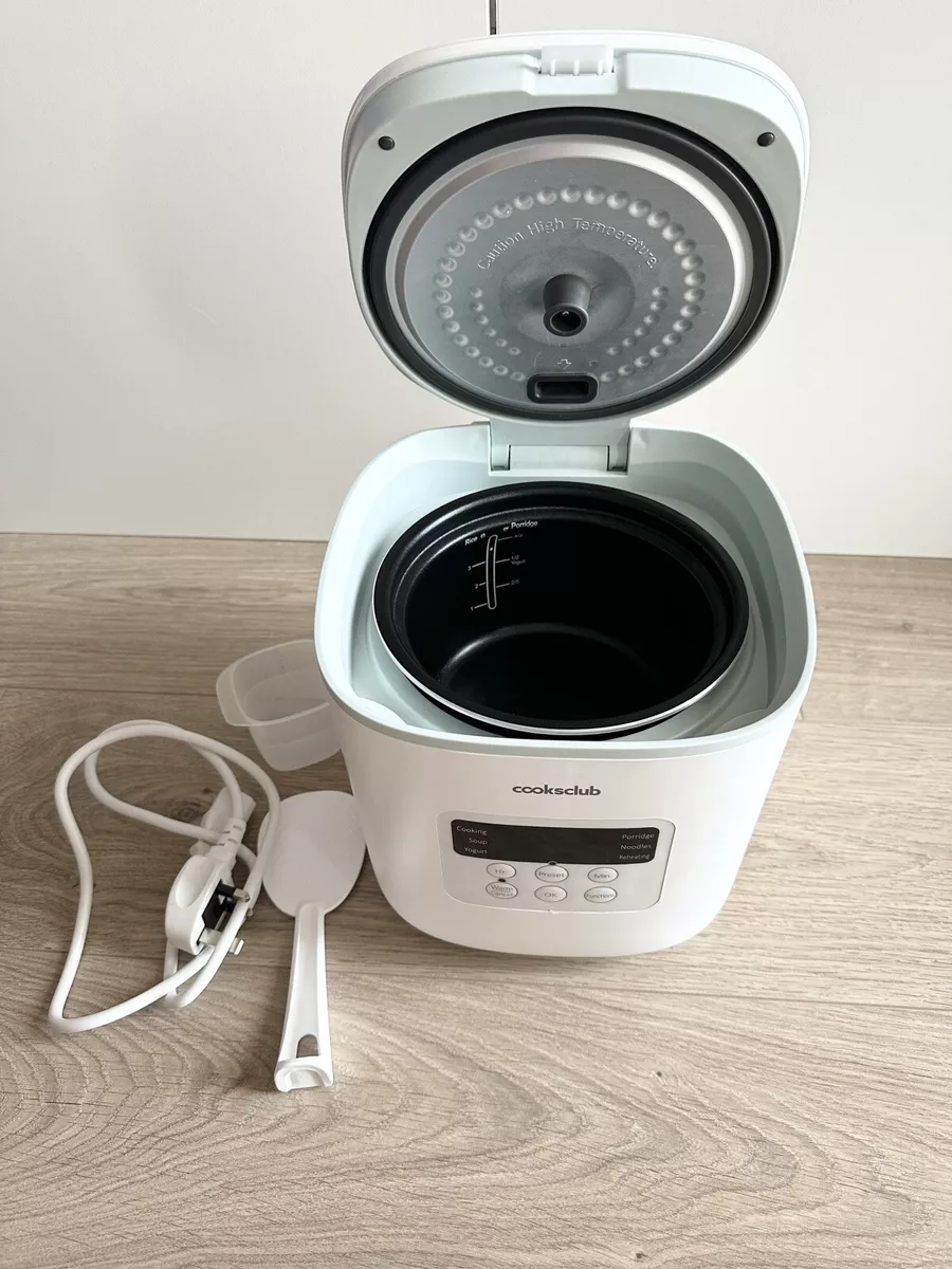 Cooksclub Multi Function Electric Automatic Rice Cooker 1.6L Soup