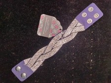 NEW Paparazzi Jewelry Urban Bracelet Nice Girls Finish Last Blue Snap Closure