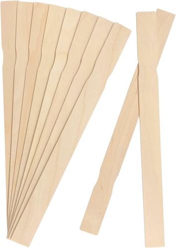 12 Inch Wooden Paint Stir Sticks, 10 Pack - For Mixing Paint, Resin, Gardening Labels, Crafting - View #7
