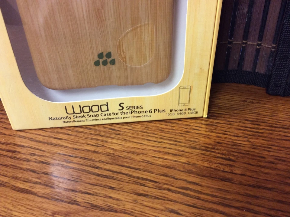 Evutec Bamboo Snap on Phone Case for Iphone 6 Plus S Series 91 - Image 2 of 4