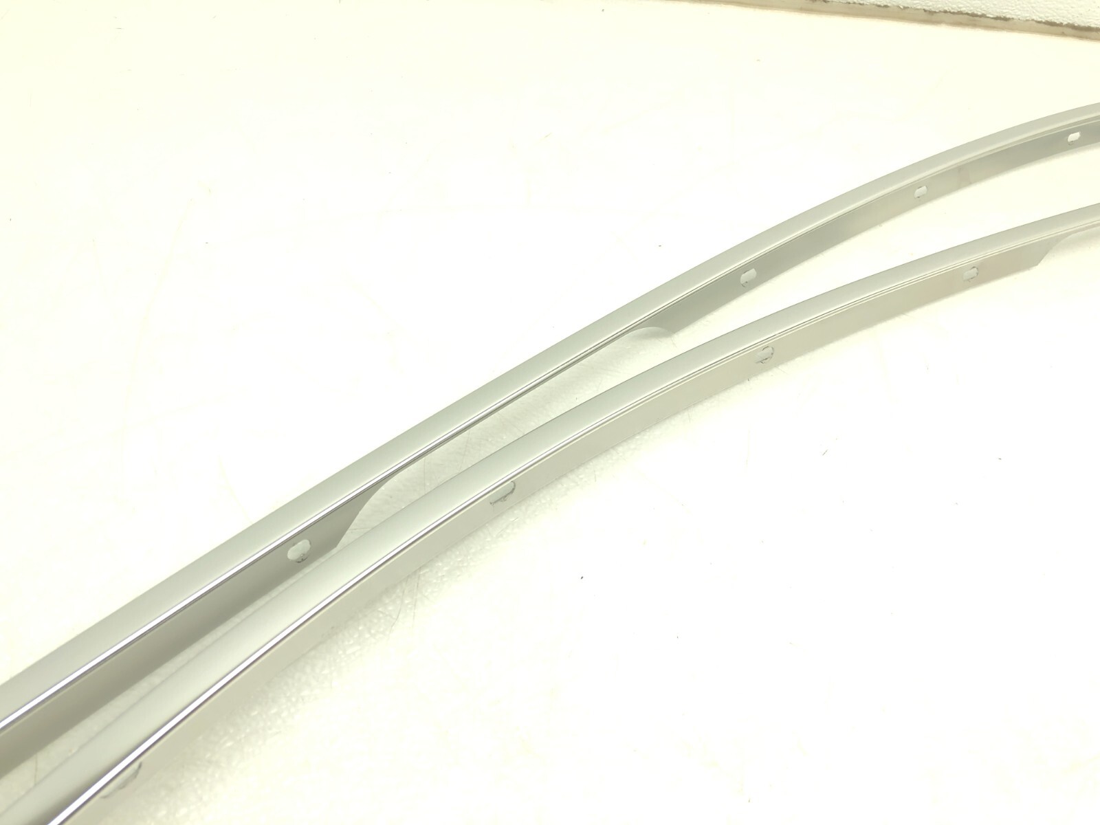 2014-2017 MASERATI GHIBLI S Q4 LEFT RIGHT ROOF WINDOW MOLDING TRIM CHROME OEM.