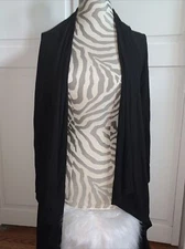 Ruby Ribbon XS/S Black Wrap Jacket 