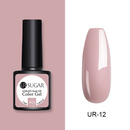 UR SUGAR 172 Colors UV Gel Polish Glitter Purple Top Base Gel Gel Varnish 7.5ml - Picture 18 of 119