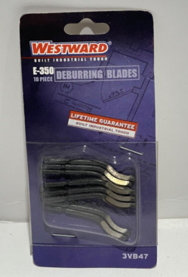 Westward Deburring Blade E350/HSS/0.12''PK10 3VB47