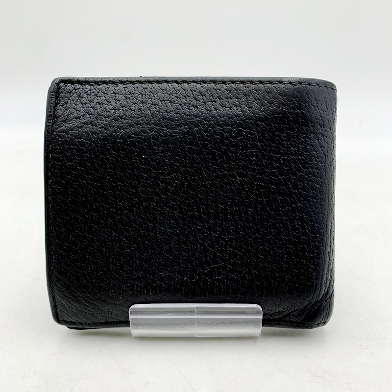 Gucci Bifold Wallet Animalier Bee Leather Purse Black | eBay