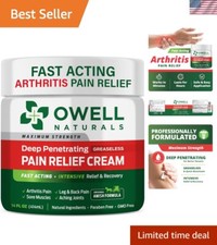 All-Natural Arthritis Cream, Fast-Acting  Deep Penetrating - 14 oz Unscented