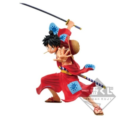 One Piece Monkey D Luffy Figure Ichiban kuji BWFC SMSP THE BRUSH