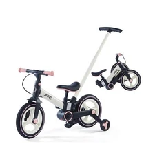 JMMD Toddler Bike with Push Handle for Kids 18 Months-5 Years, 6 in 1 Push Bi...