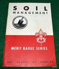 1946 BOY SCOUT MERIT BADGE BOOK - SOIL MANAGEMENT