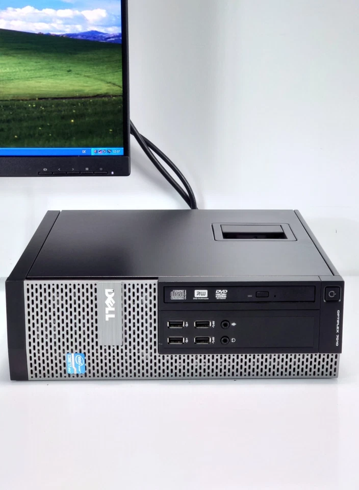 DELL SFF PC Windows XP Gaming Computer 320GB 4GB DVD-RW COM VGA DP i7 3.40 GHz - Bild 4 von 4