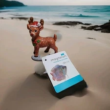 Imagitarium Christmas Deer  Aquarium Decor New Christmas For Salt Or Fresh Water