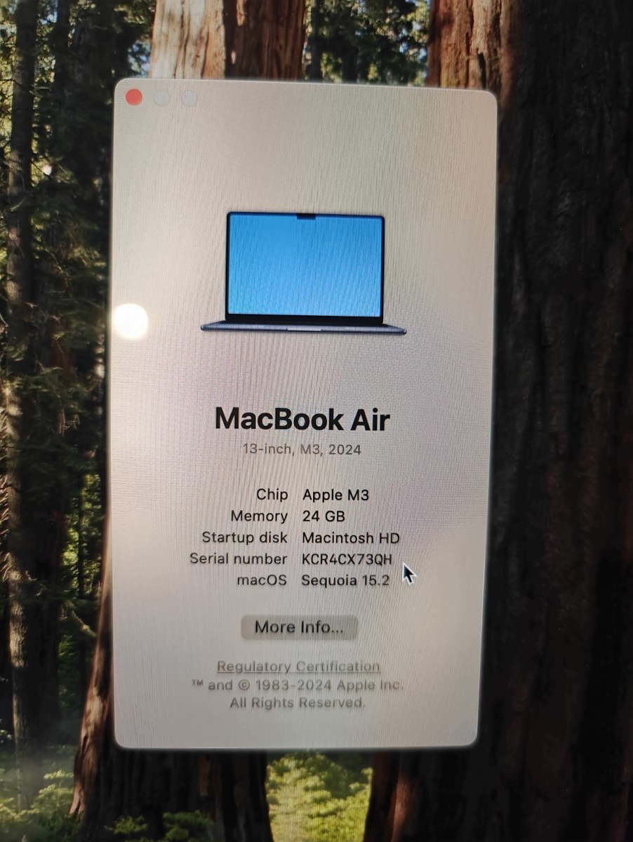 2024 Apple MacBook Air 13