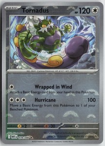 Tornadus (Poke Ball Pattern) 078/086 SV: White Flare